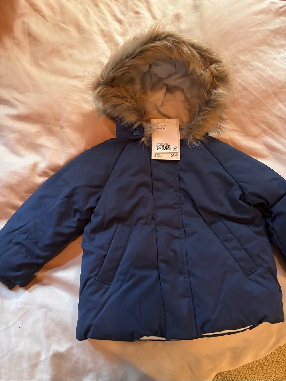 H&M Beige, Navy & Light Gray organic cotton bundle fall clothes ! All nwt 6-9m